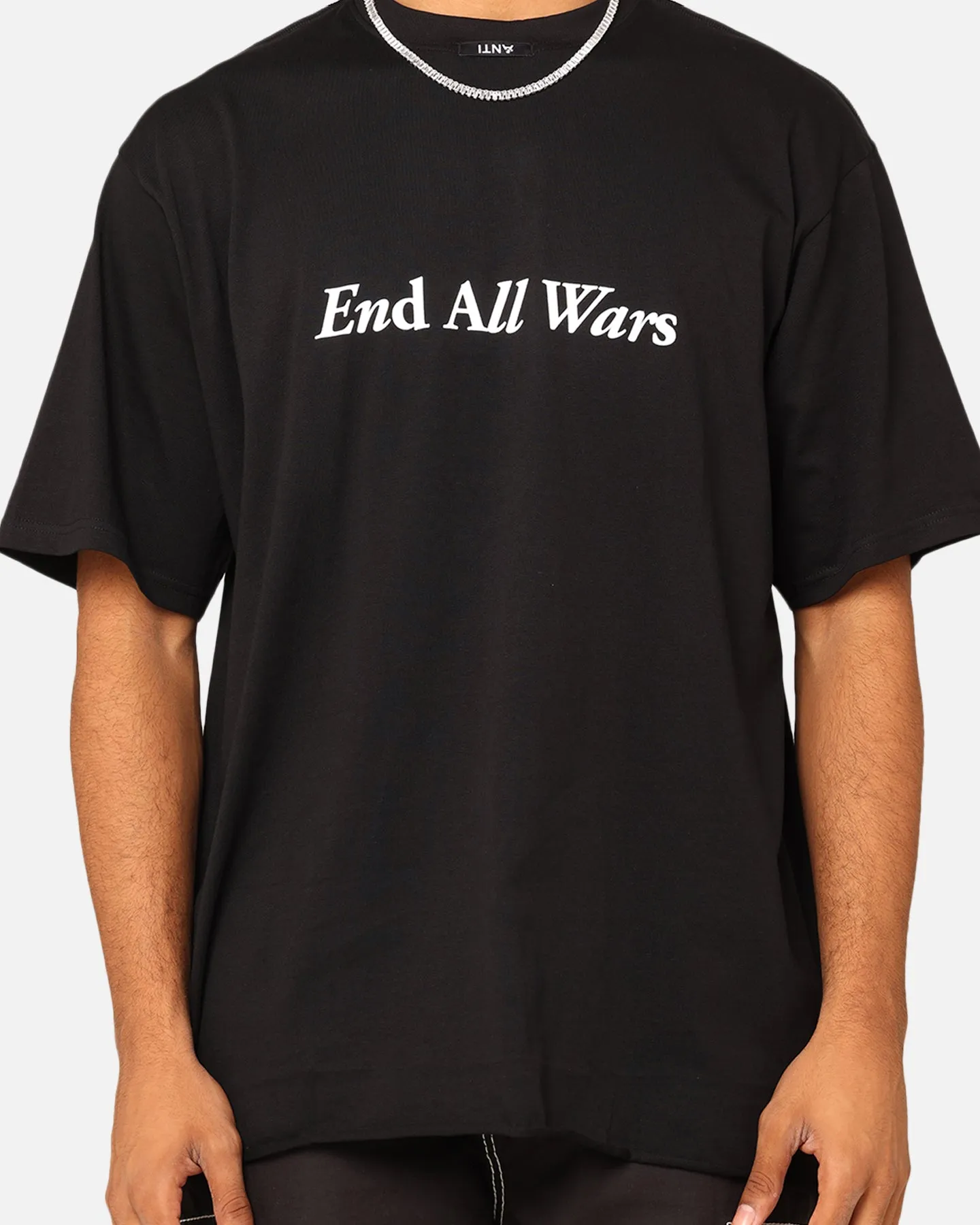 The Anti Order Anti War Baggy T-Shirt Black