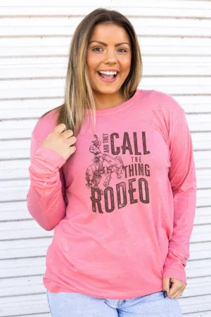 The Thing Rodeo Adult Soft-Tek Blend Long Sleeve Tee