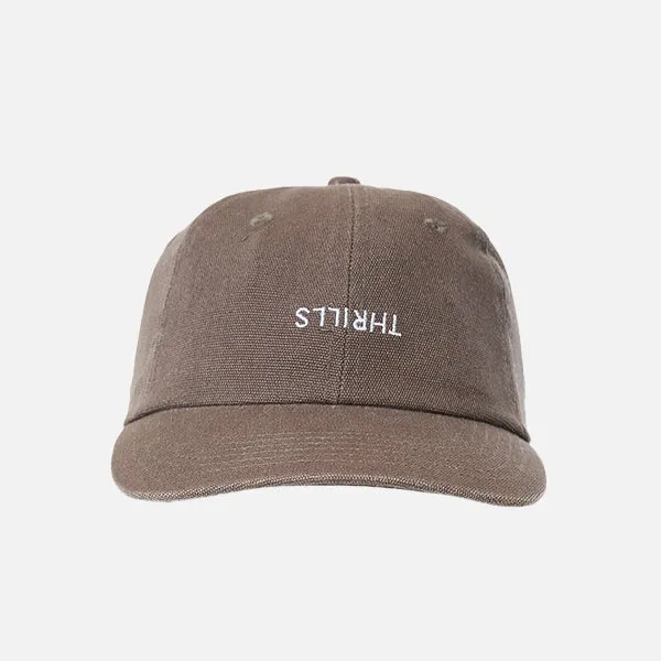 Thrills Minimal Thrills 6 Panel Cap - Tarmac