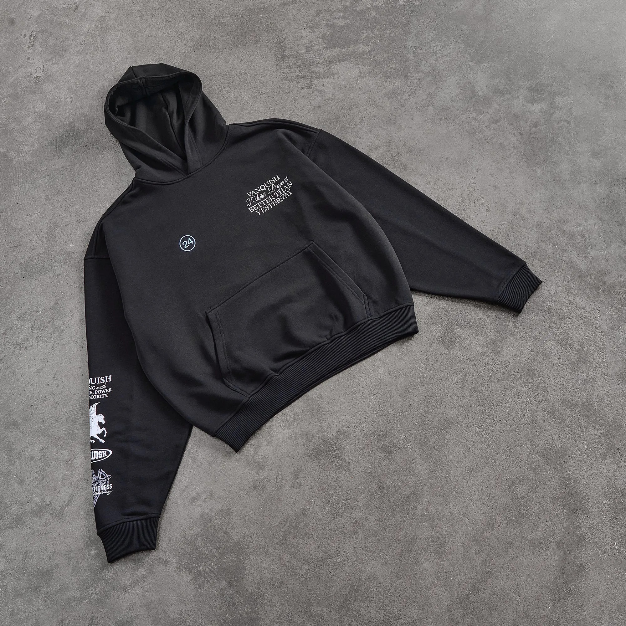 Vanquish TSP 2024 Collective Black Oversized Hoodie