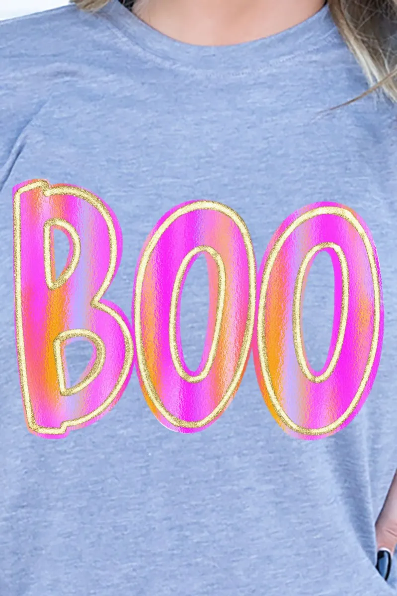 Watercolor Boo Adult Soft-Tek Blend T-Shirt