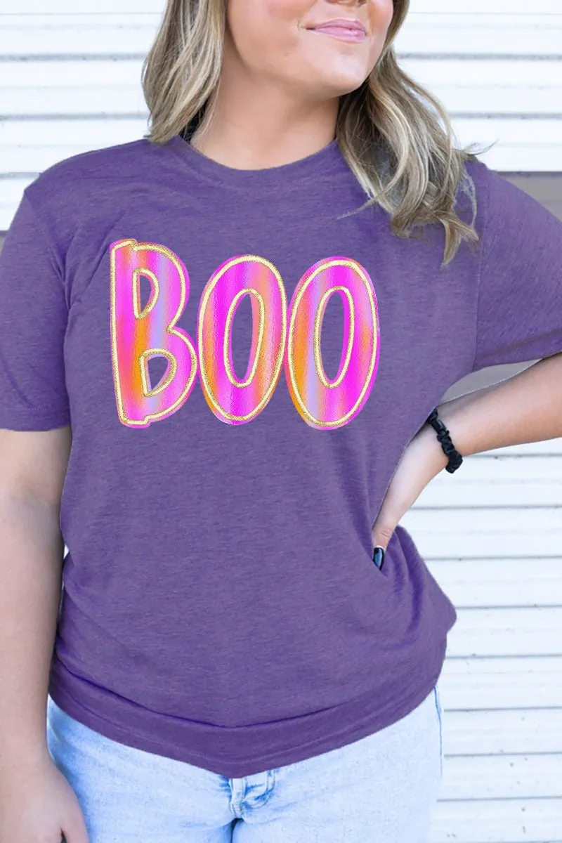 Watercolor Boo Adult Soft-Tek Blend T-Shirt