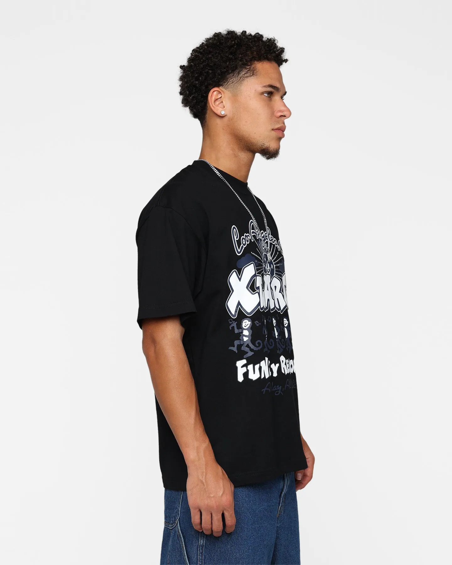 X-Large Funky Records T-Shirt Black